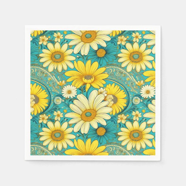 Paisley Daisy Servett (Framsidan)