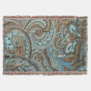 Paisley Damask - Blanket Filt