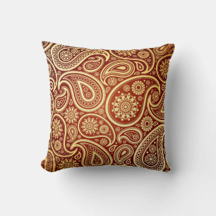 Paisley Deluxe Guld Kuddar