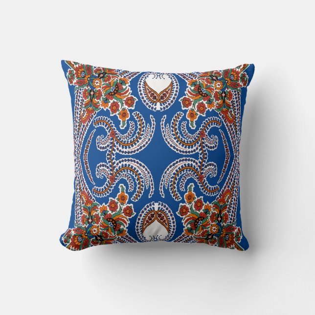 Paisley Design #10 hos SusieJayne Kudde (Framsida)