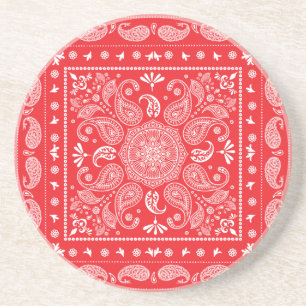 Paisley Design-1 Sandstone Underlägg