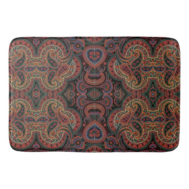 Paisley Design #4 på SusieJayne Badrumsmatta (Framsidan)
