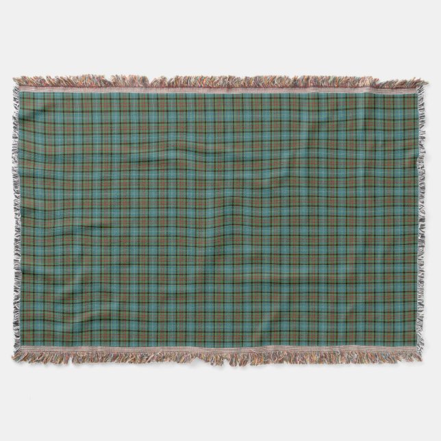 Paisley District Tartan Throw Blanket Mysfilt (Framsidan)
