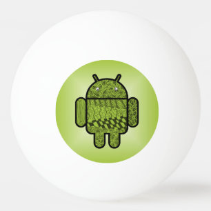 Paisley Doodle-tecken för Android™ Pingisboll