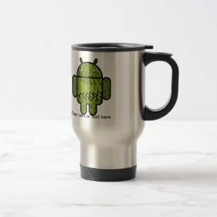 Paisley Doodle-tecken för Android™-roboten Resemugg