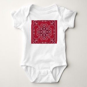 Paisley, döskallar, bandana, fyrkantig design. t shirt