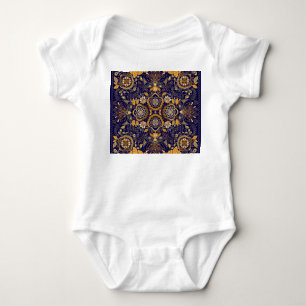 Paisley Elegance: Textildesign Mönster T Shirt