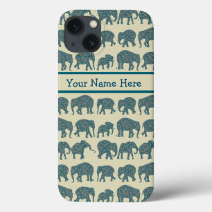 Paisley Elephants Beige iPhone 6 Xtreme Fodral