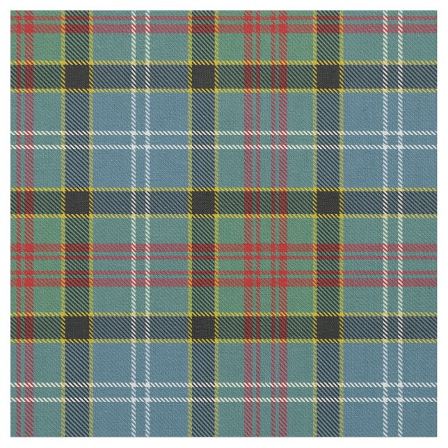 Paisley familjTartan Tyg (Närbild)