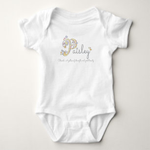 Paisley-flickorna P namn betyder anpassningsbar ba T Shirt