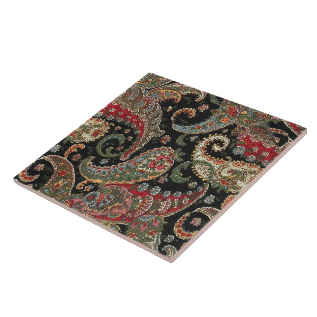 Paisley Fractal Kakelplatta (Sidan)