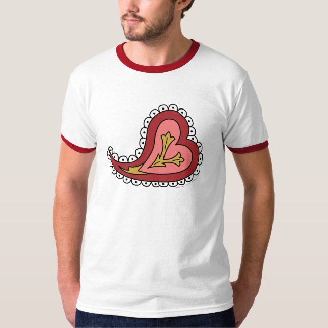 Paisley Heart Manar Light Shirt Tröja (Framsida)