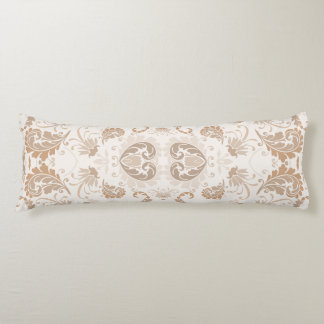Paisley i Beige Aesthetic Modern Tan Brown Kroppskudde