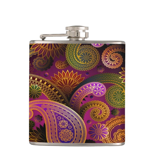 Paisley Lila Fickplunta (Framsidan)