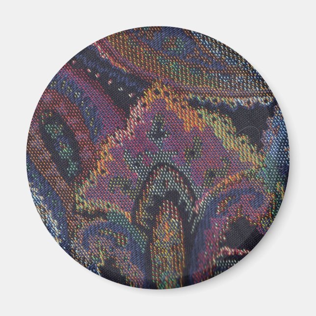 Paisley Lila Magnet (Framsidan)