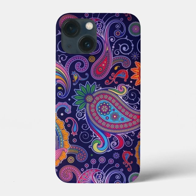 Paisley Lila rosa (Baksida)