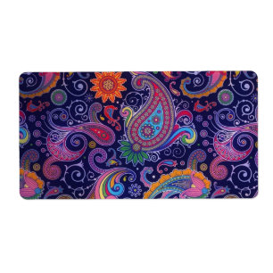 Paisley Lila rosa Fraktsedel