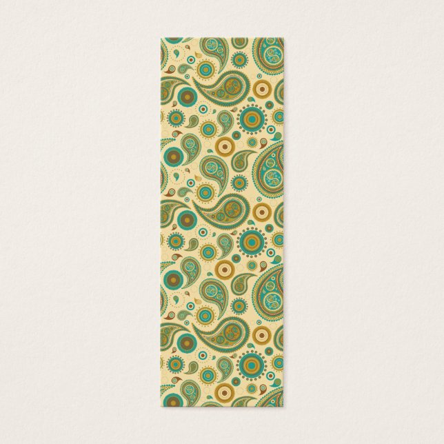 paisley litet visitkort (Framsidan)