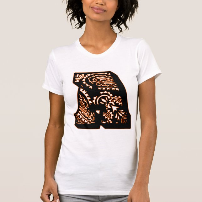 Paisley Monogram - A Tee (Framsida)