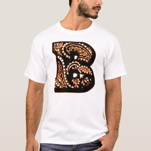 Paisley Monogram - B Tee