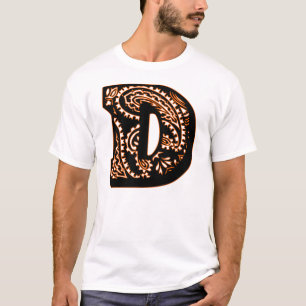 Paisley Monogram - D T Shirt