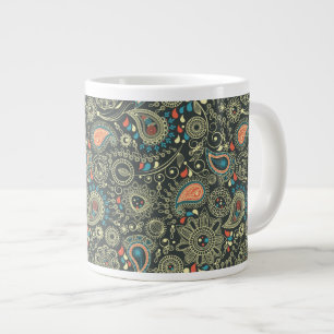 Paisley Mönster 3 Jumbo Mugg