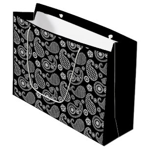 Paisley mönster, Black and White