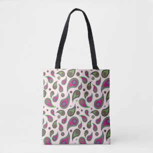 Paisley Mönster Design Tote bags Tygkasse