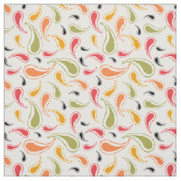 Paisley Mönster Fabric | Cute Paisley-utskrift