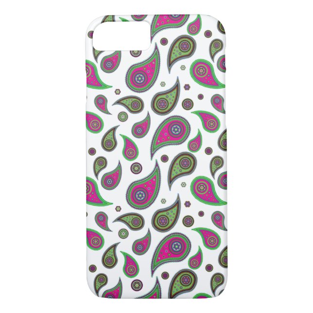 Paisley Mönster iPhone 7-Caseser Case-Mate iPhone Skal (Baksida)