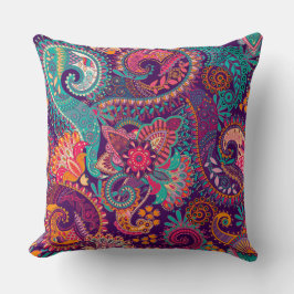 Paisley mönster kudde