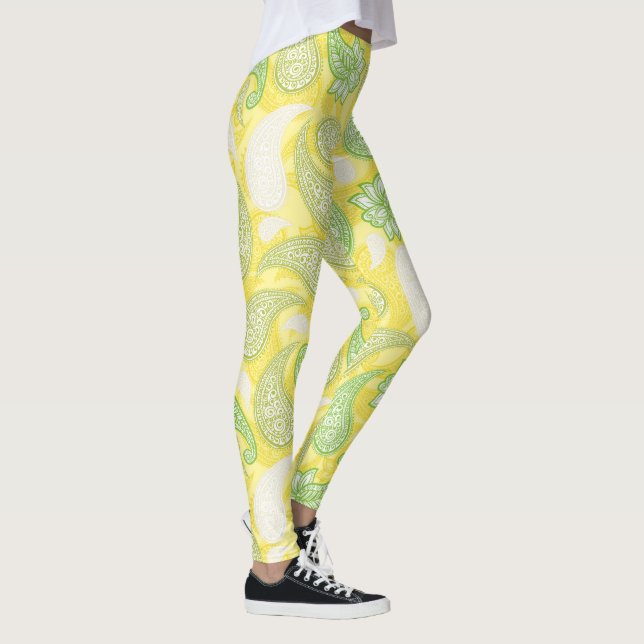 Paisley Mönster  Leggings (Höger)