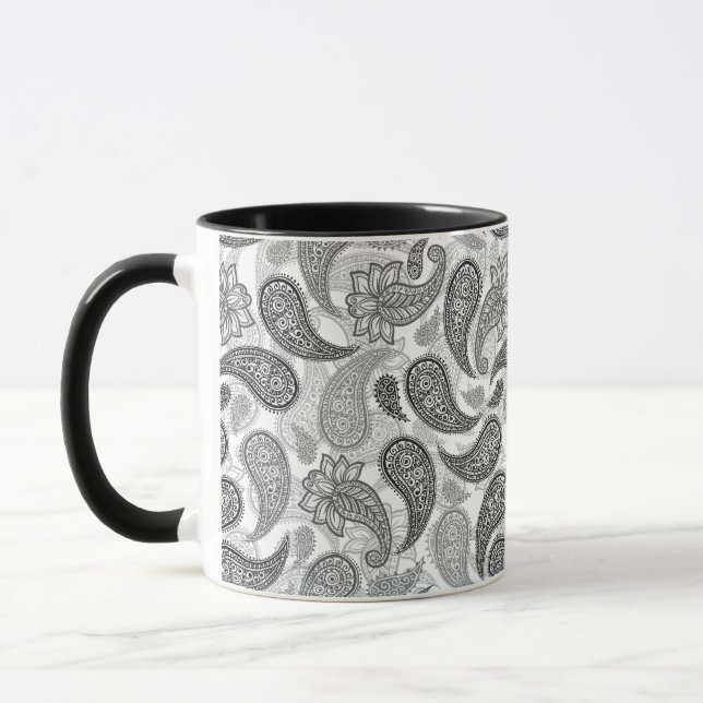 Paisley-mönster  mugg (Vänster)