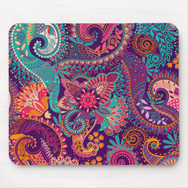 Paisley mönster musmatta (Framsidan)