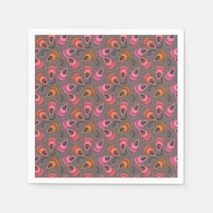 Paisley mönster. pappersservett