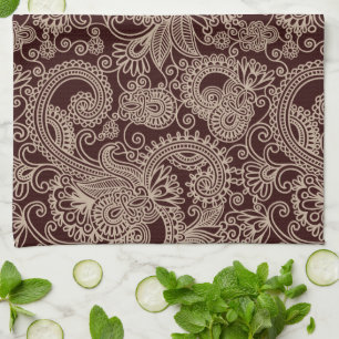 Paisley Mönster, Persian Paisley, Oriental Paisley Kökshandduk