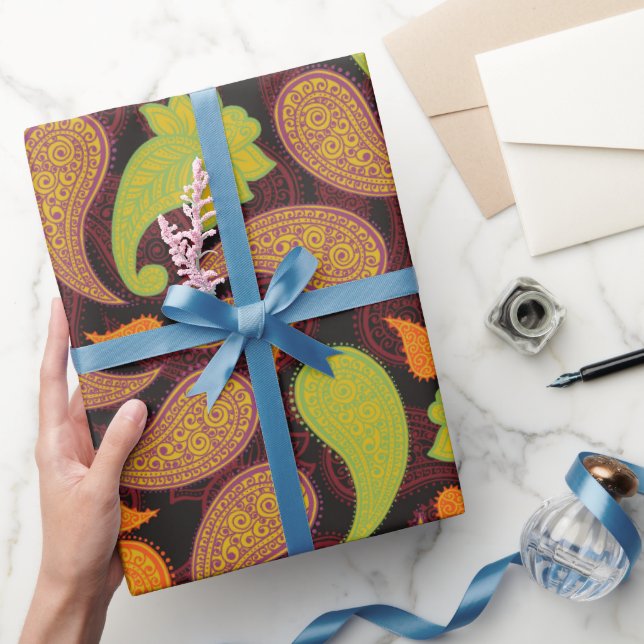 Paisley-mönster  presentpapper (Gifting)