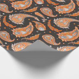 Paisley mönster presentpapper