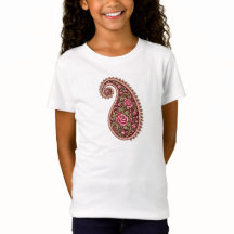 Paisley-mönster Vintage blommig design