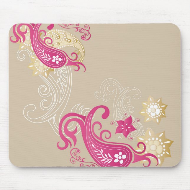 Paisley Mousepad Musmatta (Framsidan)