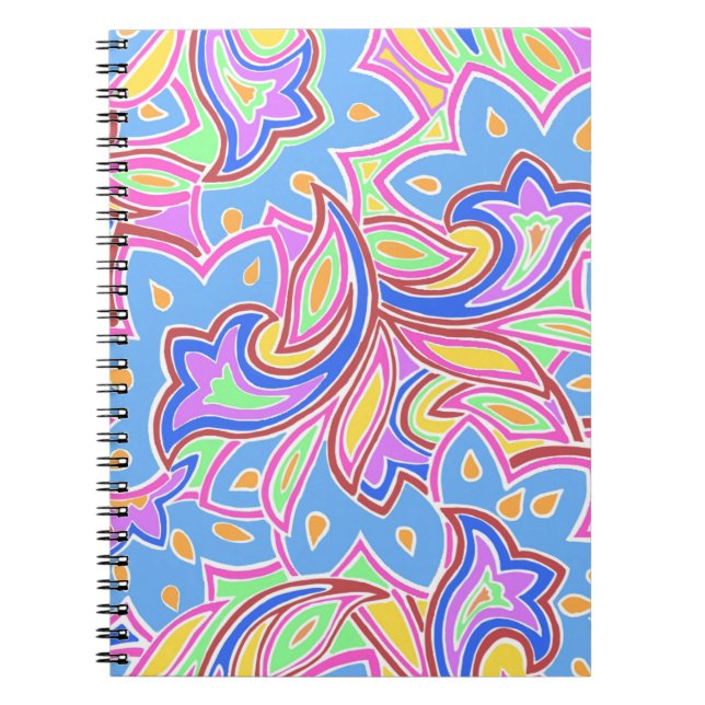 Paisley Multi Anteckningsbok (Framsidan)