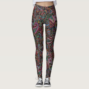 Paisley Multi Färg-series 50 Leggings
