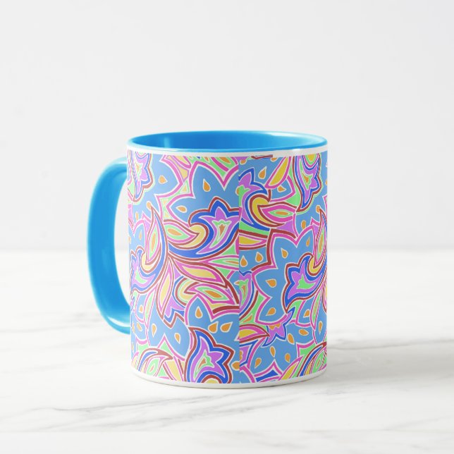 Paisley Multi Mugg (Framsida vänster)