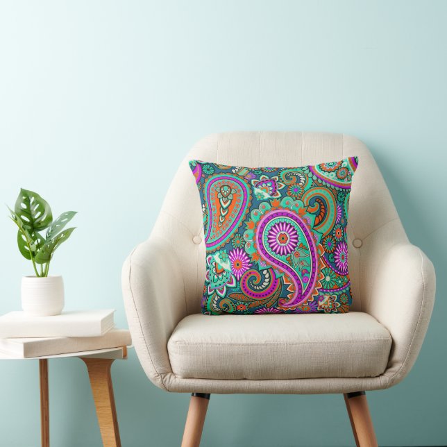 Paisley Ornaments / Mönster 2 Kudde (Stol)