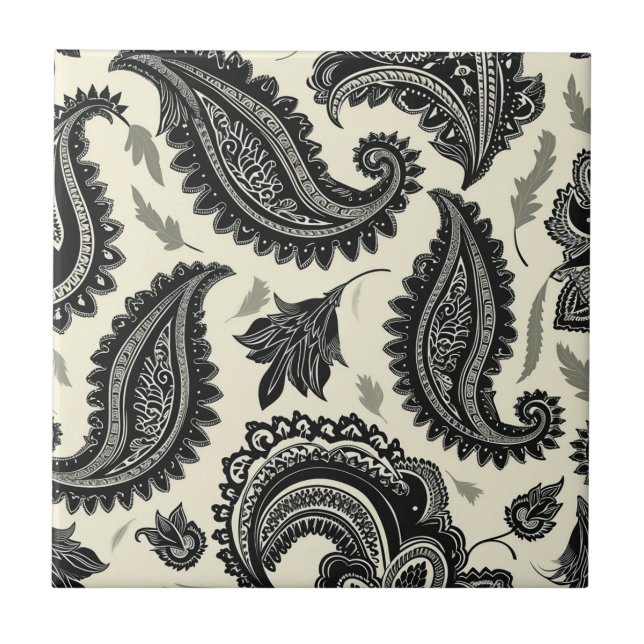 Paisley Palaces Kakelplatta (Framsidan)