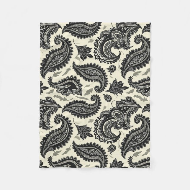 Paisley Palats Fleecefilt (Framsidan)