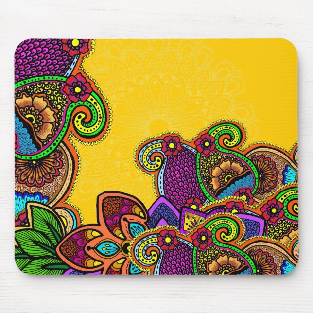 Paisley paradis musmatta (Framsidan)