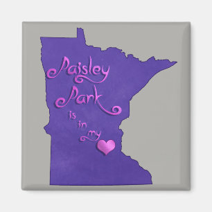 Paisley Park är i min hjärta Magnet
