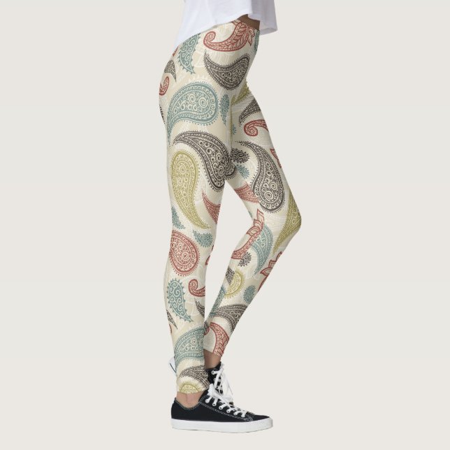 Paisley Pattern  Leggings (Höger)