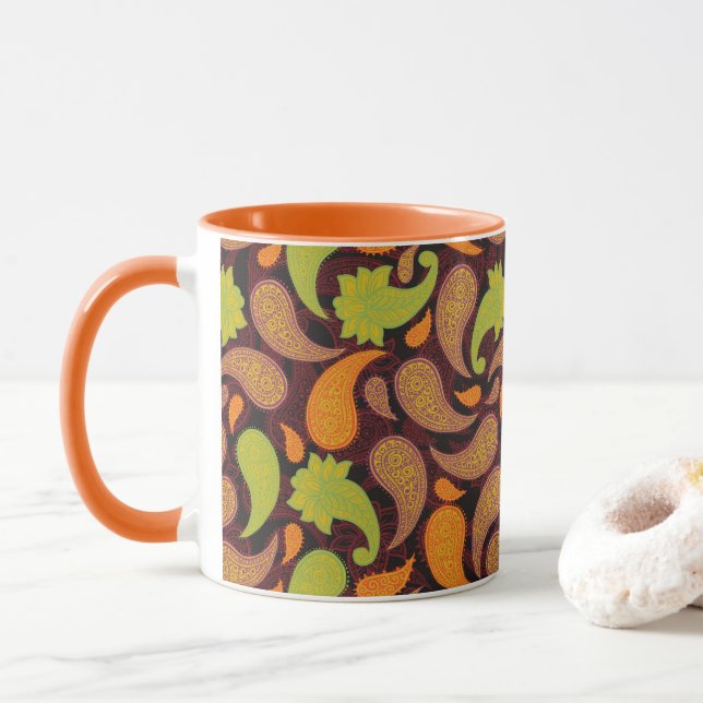 Paisley Pattern  Mugg (Med munk)
